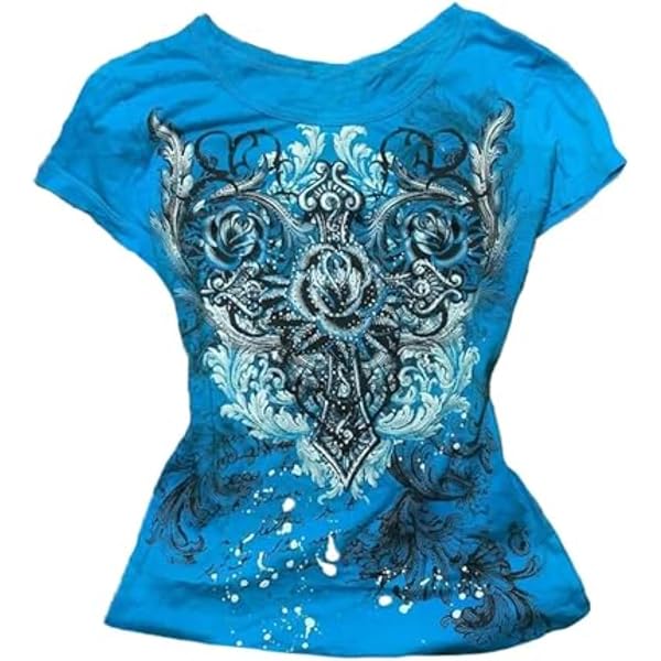 Amazon.com: Y2k Fairy Grunge Clothes for Women Emo 2000s Skull